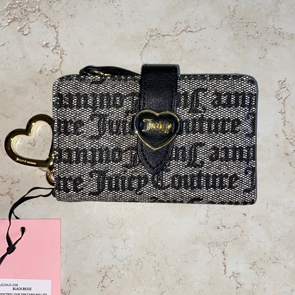Juicy Couture Addicted to Love Tab Card Wallet